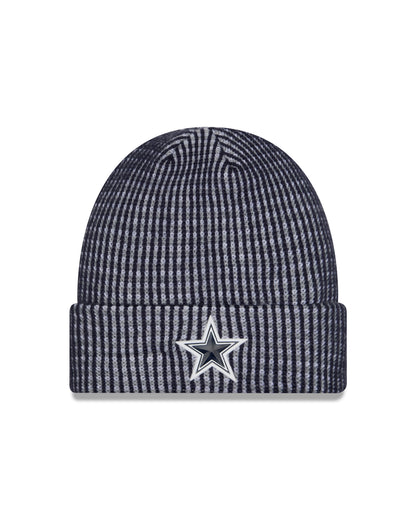 Dallas Cowboys 2026 New Era NFL Sideline Cold Weather Cuff Knit Toque - Navy