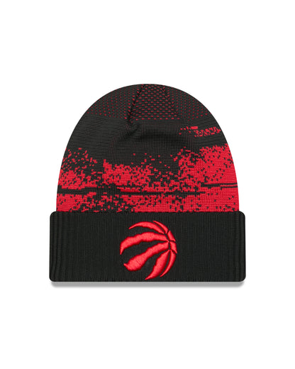 Toronto Raptors 2024 Tip-Off Official New Era Black - Knit Toque Hat