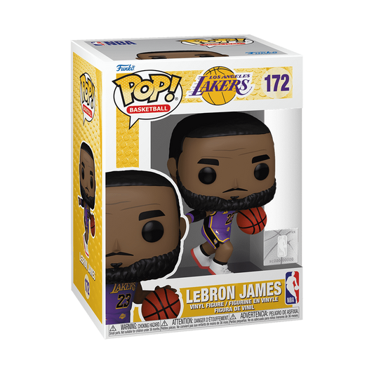 NBA POP! Funko Los Angeles Lakers Lebron James Vinyl Figure #172