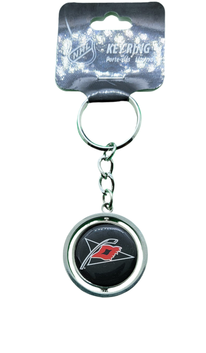 Carolina Hurricanes Spinner Key Ring