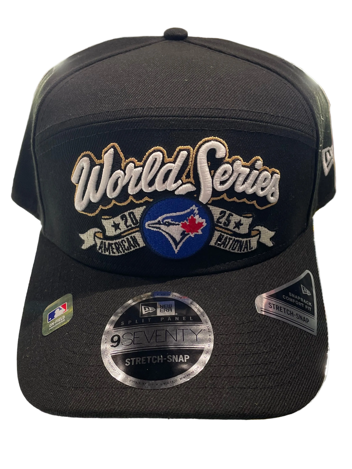 Toronto Blue Jays 2025 MLB LCS Champions 9SEVENTY Adjustable Hat New Era – Embroidered Patch Edition (Restock)
