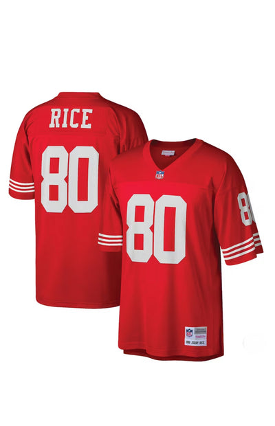 Jerry Rice San Francisco 49ers 1990 Mitchell & Ness Retired Legacy Jersey - Red