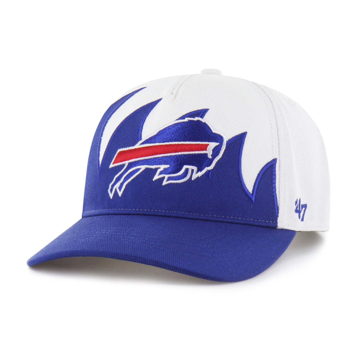 Buffalo Bills '47 Jagged Hitch Adjustable Hat - White