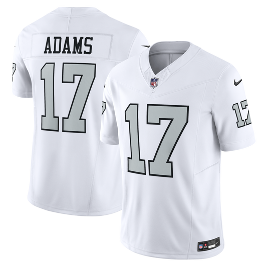 Davante Adams #17 Las Vegas Raiders Nike Vapor F.U.S.E. Limited Jersey - White Alt - Pro League Sports Collectibles Inc.