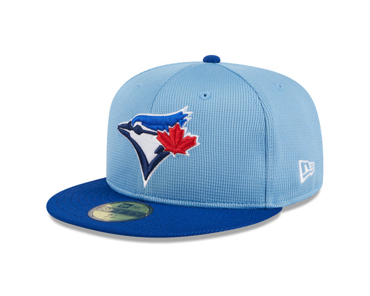 Toronto Blue Jays New Era 2024 Batting Practice - Mesh 59FIFTY Fitted Hat