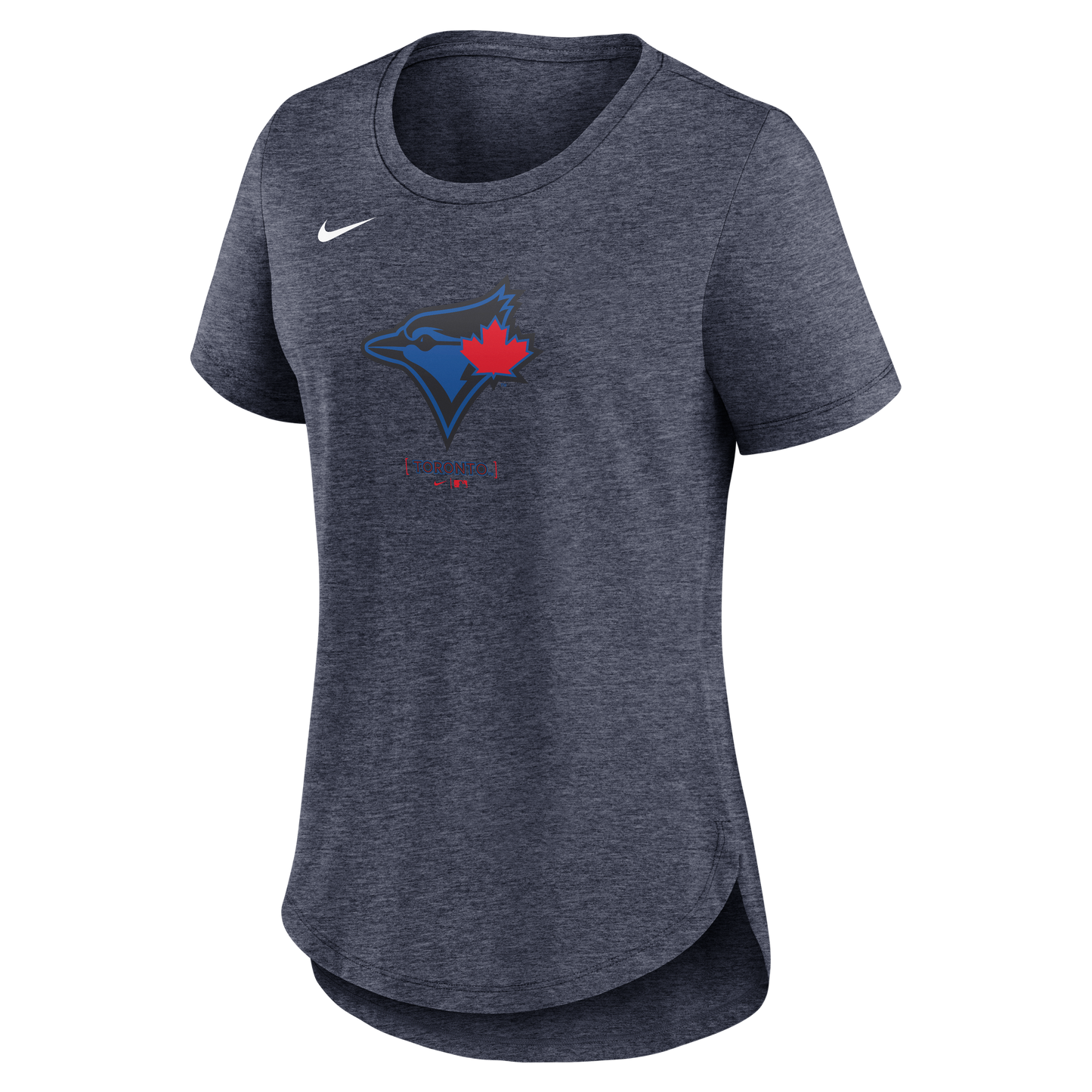 Women's Toronto Blue Jays Nike 2024 City Connect Tri-Blend T-Shirt - Navy