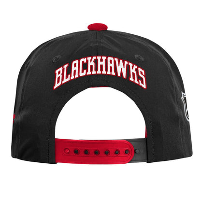 Youth Chicago Blackhawks Fanatics Authentic Pro Podium Snapback Hat - Black