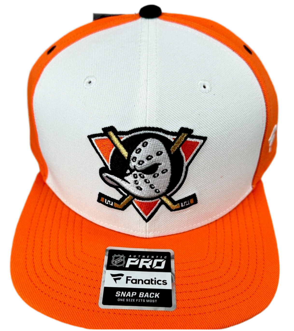 Anaheim Ducks Retro Reverse Snapback Hat