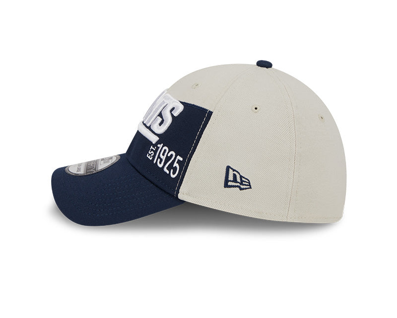 New York Giants New Era 2023 Historic Sideline 39THIRTY Flex Hat - Cream/Navy - Pro League Sports Collectibles Inc.