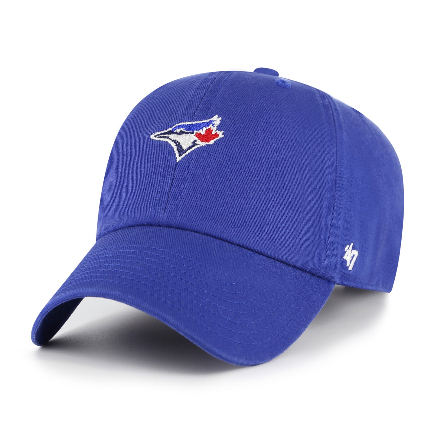 Toronto Blue Jays Tiny Logo 47' Brand Clean Up Adjustable Hat