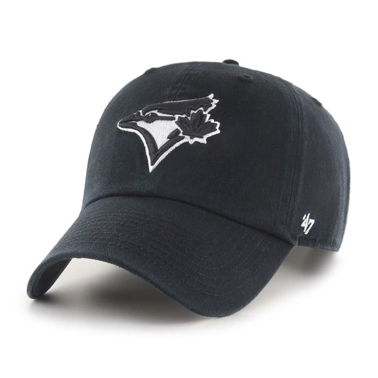 Toronto Blue Jays Midnight Black 47' Brand Clean Up Hat