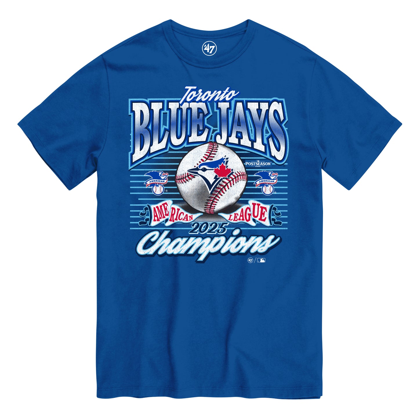 Toronto Blue Jay MLB 2025 ALCS '47 Brand Royal T-Shirt