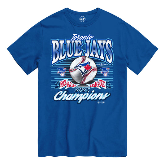 Toronto Blue Jay MLB 2025 ALCS '47 Brand Royal T-Shirt