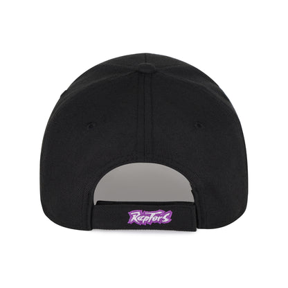 Toronto Raptors Hardwood Classic NBA 47 Brand MVP Basic Adjustable Hat - Black