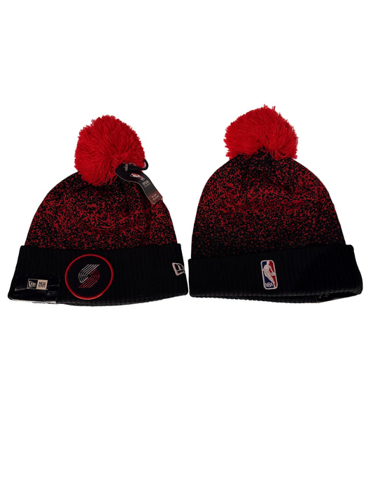 Portland Trail Blazers New Era 17 Pom Knit Toque