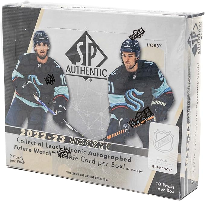 Upper Deck SP Authentic 2022/23 NHL Hobby Box