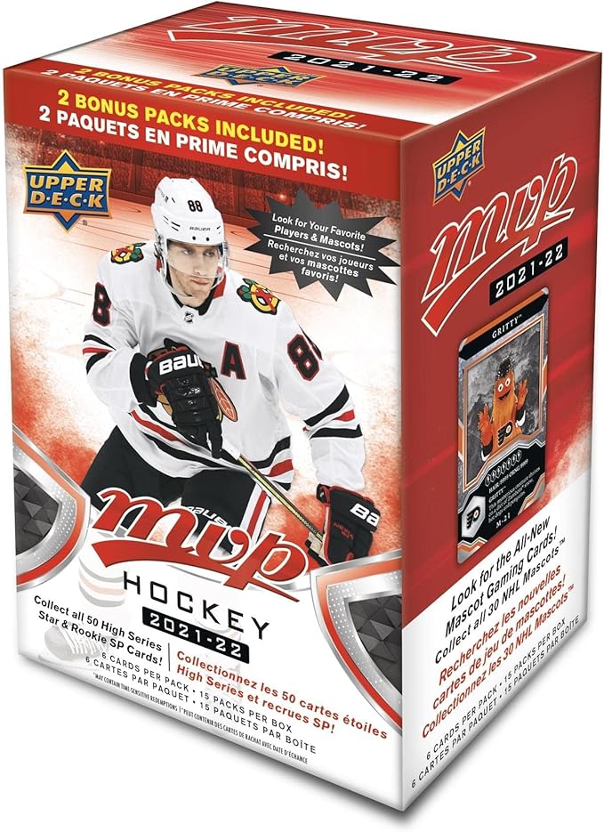2021-22 Upper Deck MVP Hockey Cards (Blaster) Box