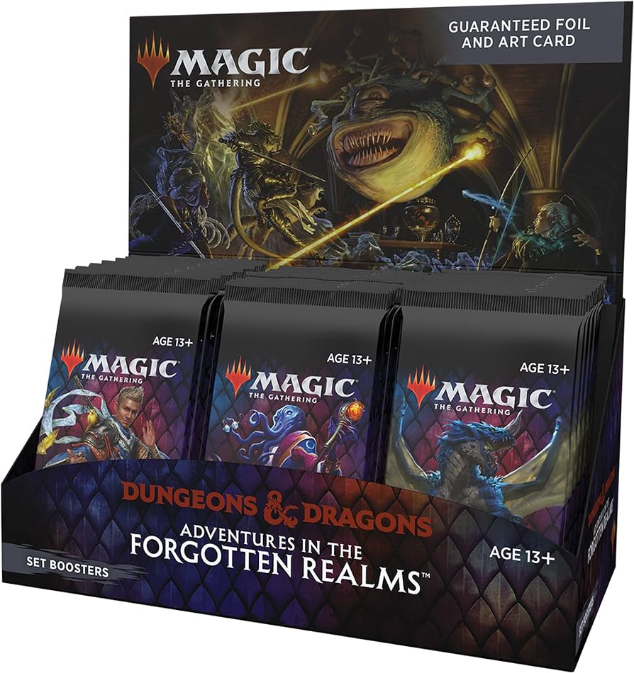 Magic the Gathering DND Adventure in The Forgotten Realms Booster Set - Pro League Sports Collectibles Inc.