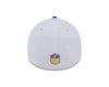 Minnesota Vikings New Era 2023 Sideline 39THIRTY Flex Hat - White/Purple - Pro League Sports Collectibles Inc.