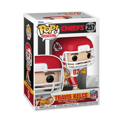 NFL POP! Funko Kansas City Chiefs Travis Kelce (Away Uniform) Vinyl Figure #257