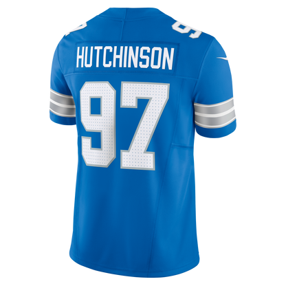 Aidan Hutchinson #97 Detroit Lions Nike Vapor F.U.S.E. Limited Jersey - Blue