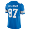 Aidan Hutchinson #97 Detroit Lions Nike Vapor F.U.S.E. Limited Jersey - Blue