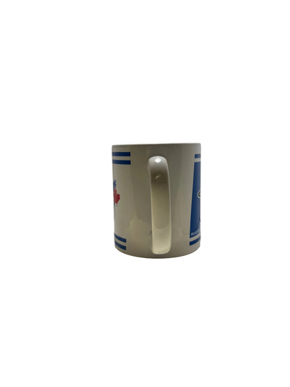 Toronto Blue Jays Triple Logo 11oz Sublimated Mug - White/Blue