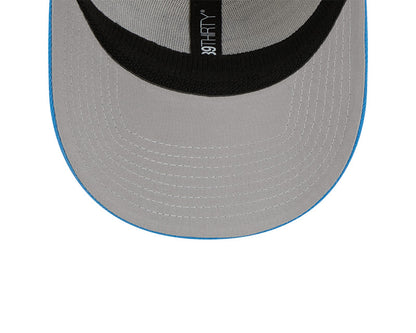 Seattle Seahawks New Era 2023 Historic Sideline 39THIRTY Flex Hat - Cream/Royal - Pro League Sports Collectibles Inc.