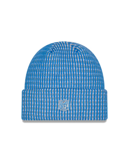 Detroit Lions 2026 New Era NFL Sideline Cold Weather Cuff Knit Toque - Blue