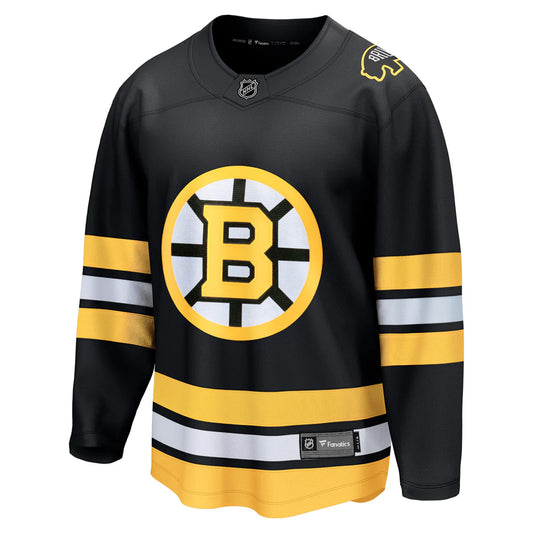 Boston Bruins Fanatics Home Breakaway Replica Jersey - Black