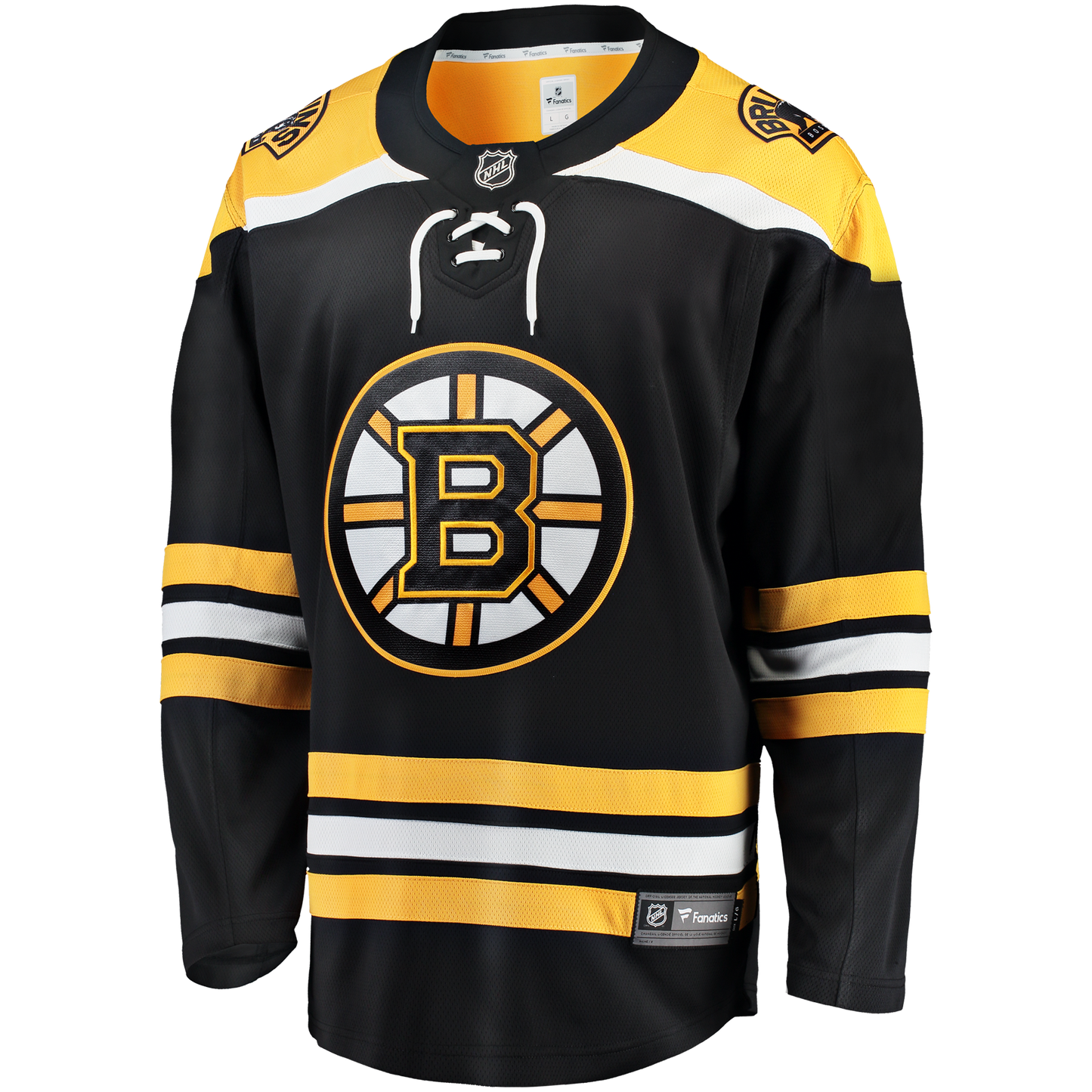 Boston Bruins Fanatics Home Breakaway Replica Jersey - Black