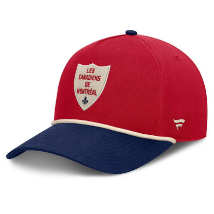 Montreal Canadiens Fanatics 2026 NHL Heritage Classic Authentic Pro A-Frame Adjustable Hat - Red
