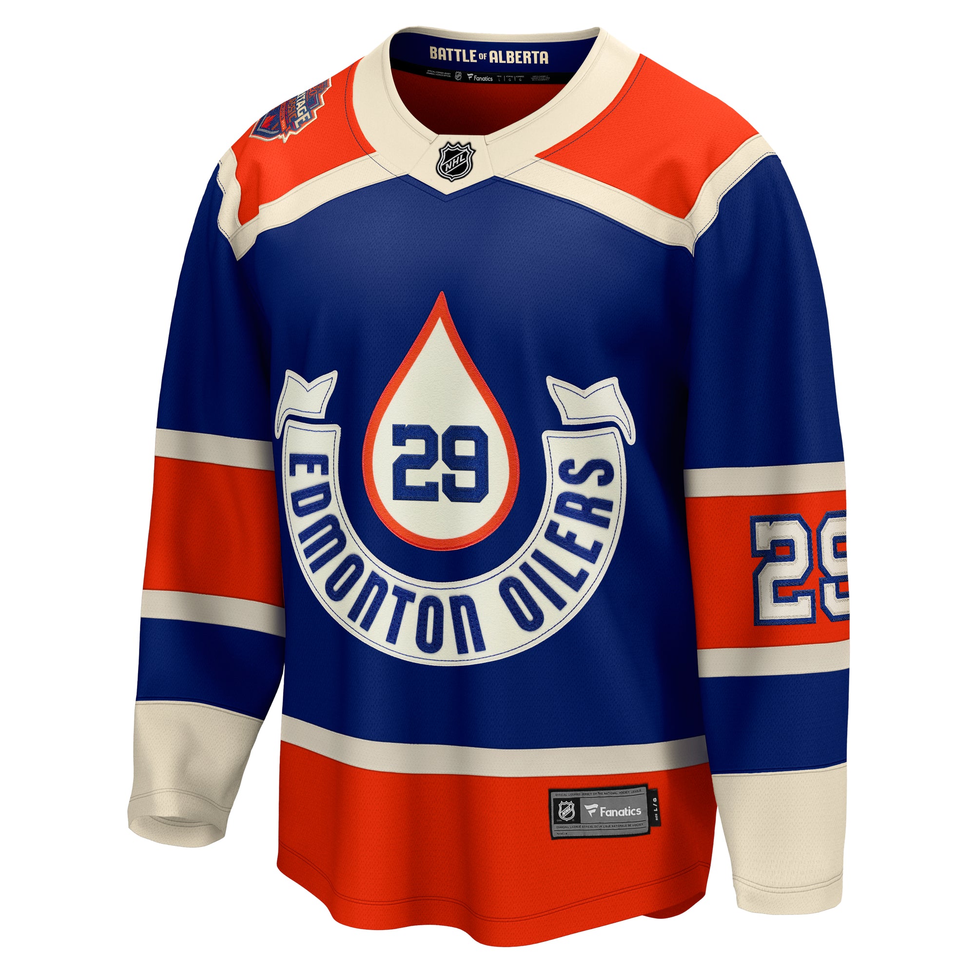Buffalo Sabres Fanatics Branded 2022 NHL Heritage Classic Breakaway Blank  Jersey - Cream