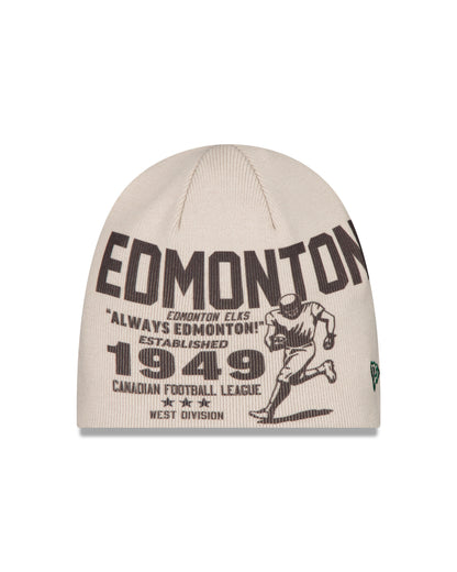 Edmonton Elks CFL Turf Traditions New Era Knit Hat