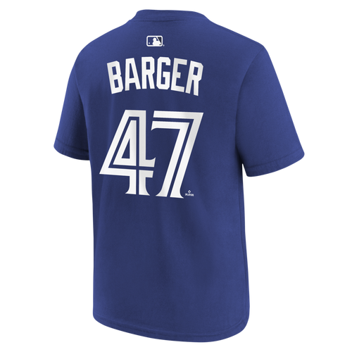 Youth Toronto Blue Jays Addison Barger #47 T-Shirt  - Rush Blue