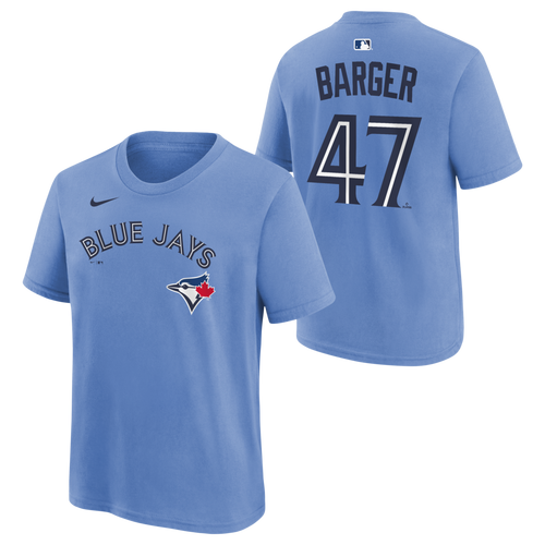 Youth Toronto Blue Jays Addison Barger #47 T-Shirt  - Cobalt Blue