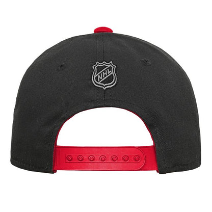 Youth Ottawa Senators Precurved Adjustable Hat - Black