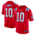 Mac Jones #10 New England Patriots Nike Game Player Jersey - Red