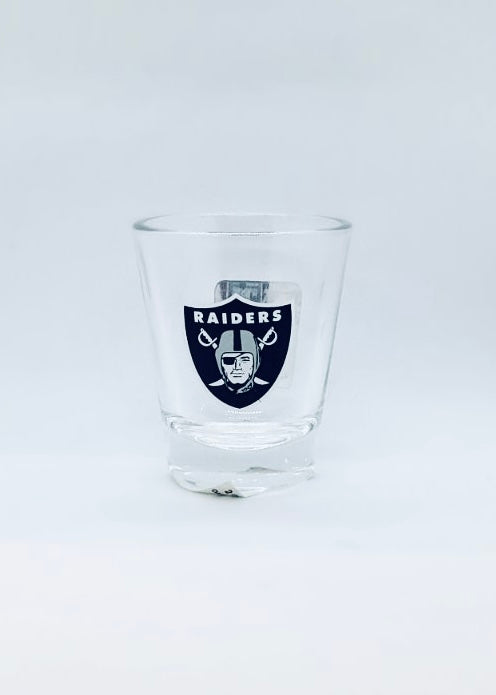 Las Vegas Raiders 2oz Shot Glass