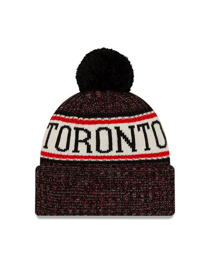 Toronto Raptors New Era Sports Cuff Knit Pom Toque