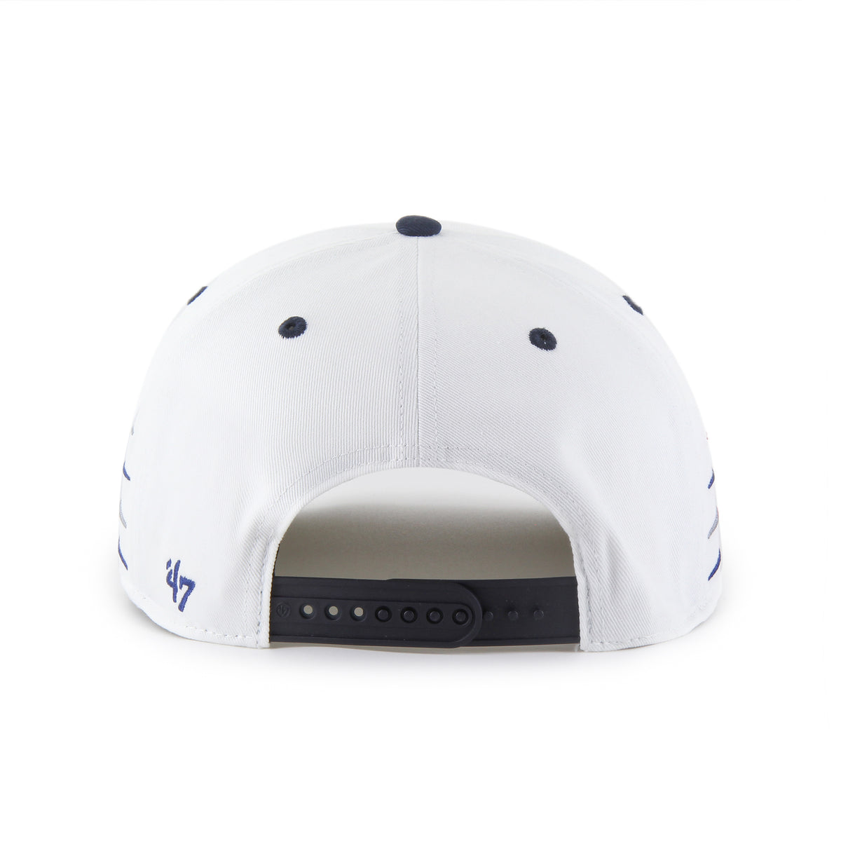 Toronto Maple Leafs 47' Brand Diamond Cut Hitch Snapback Hat - White