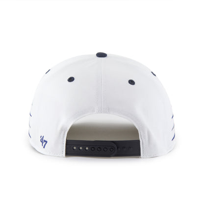 Toronto Maple Leafs 47' Brand Diamond Cut Hitch Snapback Hat - White