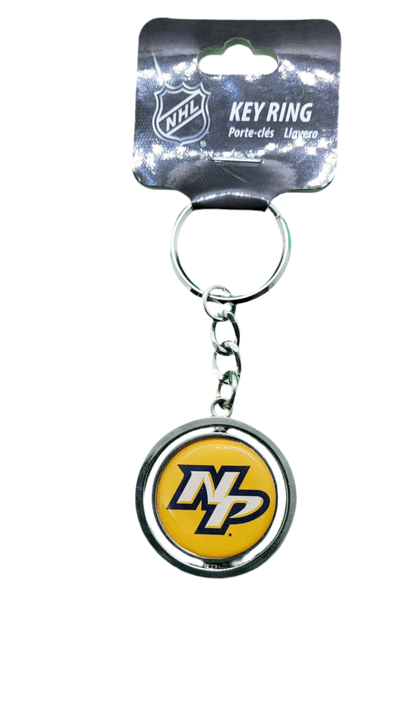 Nashville Predators Spinner Key Ring