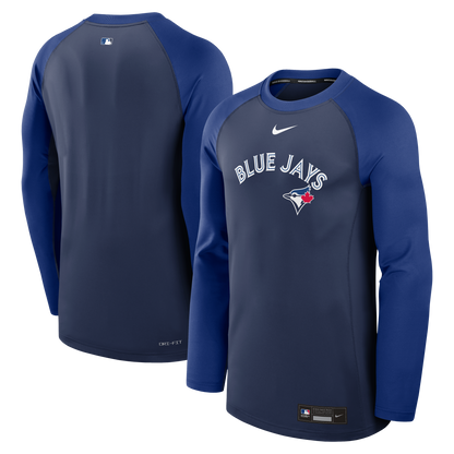 Toronto Blue Jays Dri-Fit Midnight Blue Long Sleeve T-Shirt