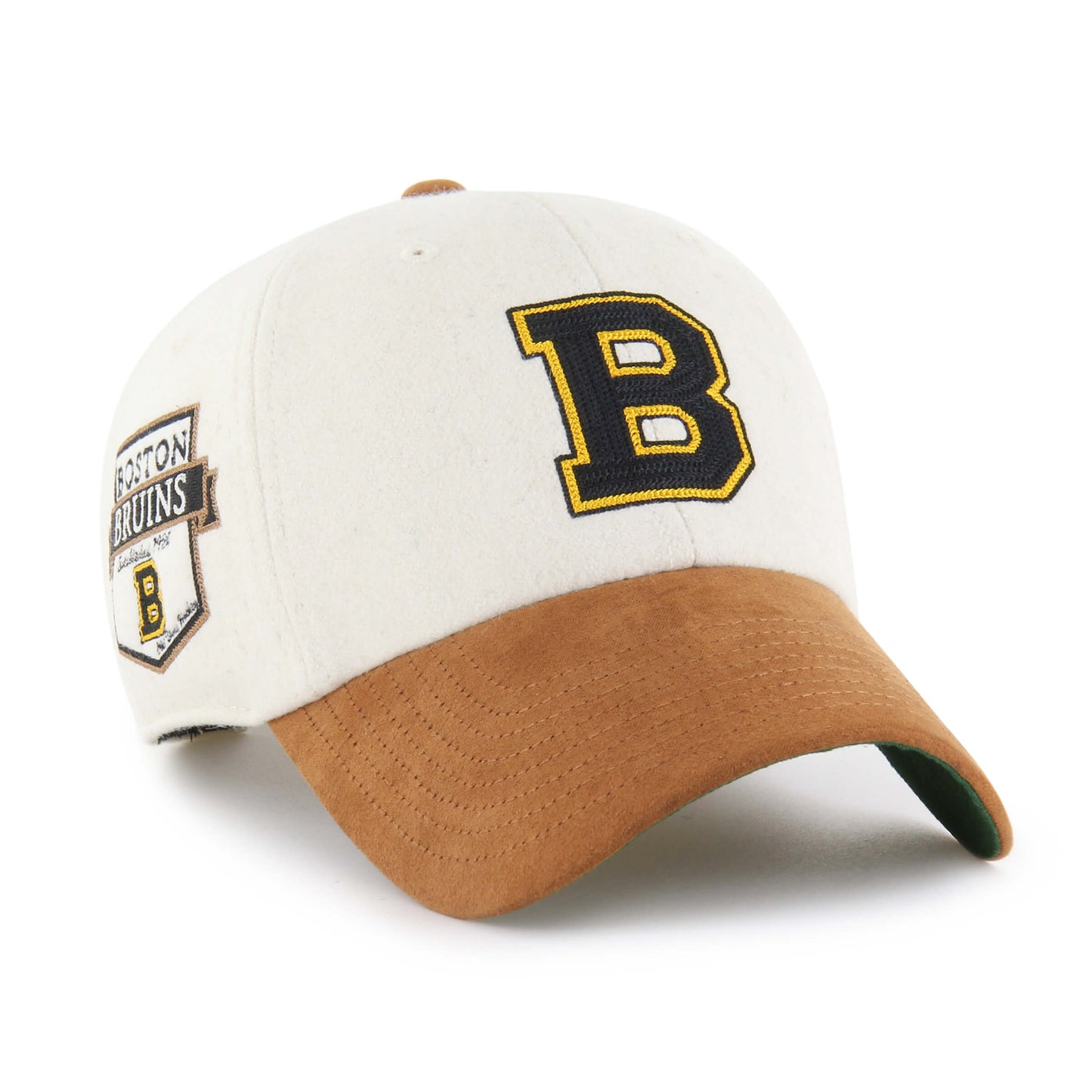 Boston Bruins '47 Beige Rafter Clean Up Adjustable Hat