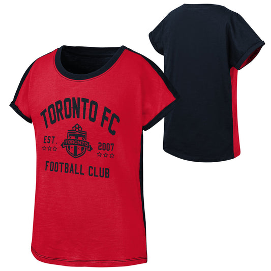 Youth Toronto FC Half Volley T-Shirt - Red