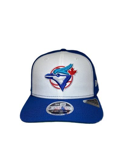 Toronto Blue Jays Cooperstown Collection New Era 9SEVENTY SnapBack Hat - TwoTone Blue/White