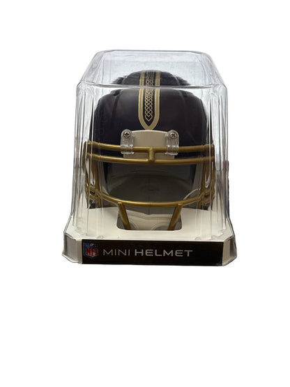 Minnesota Vikings NFL Riddell 2026 Rivalries Collection Speed Mini Helmet