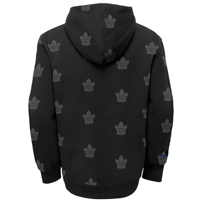 Toronto Maple Leafs AOP Mitchell & Ness Pullover Fleece Hoodie - Pro League Sports Collectibles Inc.