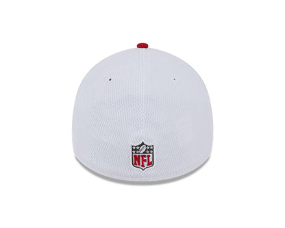 San Francisco 49ers New Era 2023 Sideline 39THIRTY Flex Hat - White/Red - Pro League Sports Collectibles Inc.